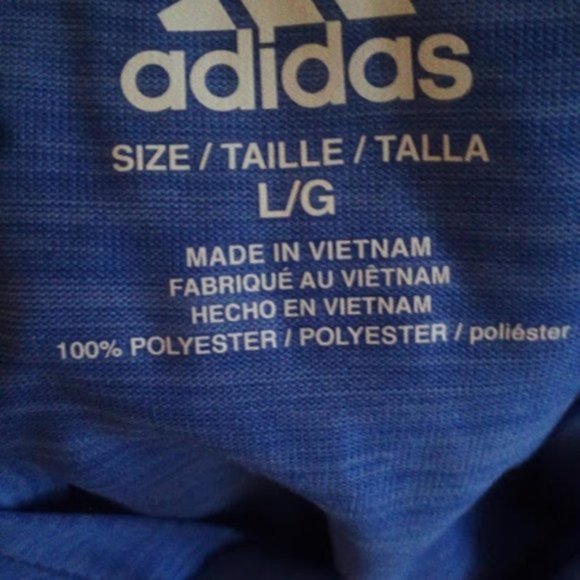 New Adidas Racer Back Purple Brushed Look Sleeveless Hoodie Girls Size US L/G - Picture 8 of 12